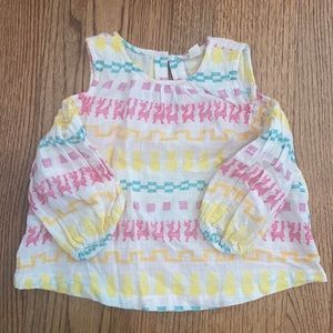 Girls size 6 J. Crew crew it’s cold shoulder too